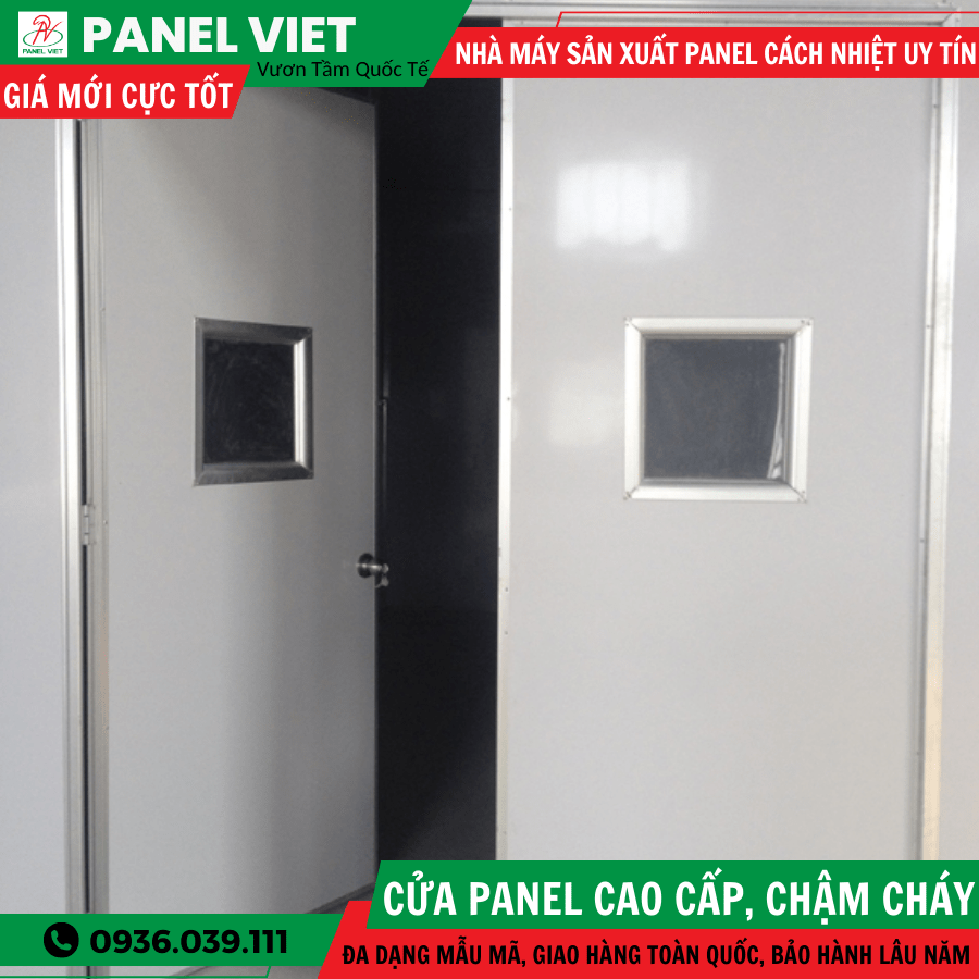 Cửa Panel EPS Cách Nhiệt Giá Tốt