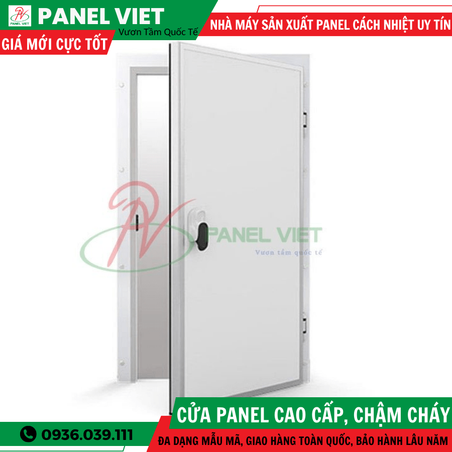 Cửa panel EPS mở quay 1 cánh