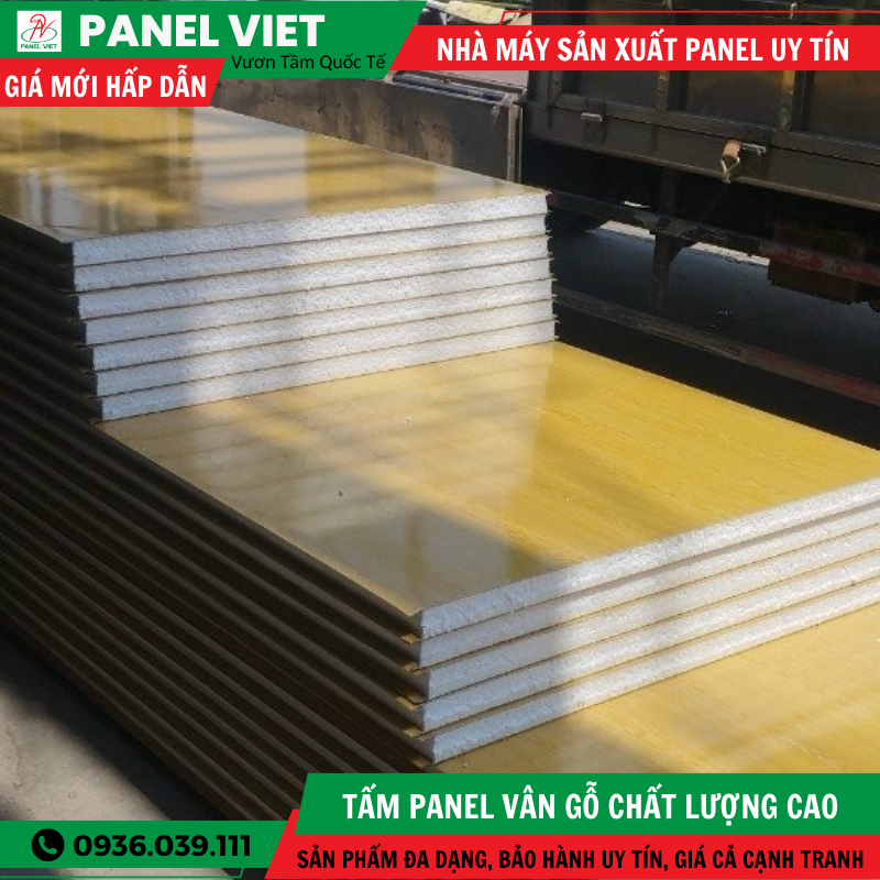 Tấm panel vân gỗ